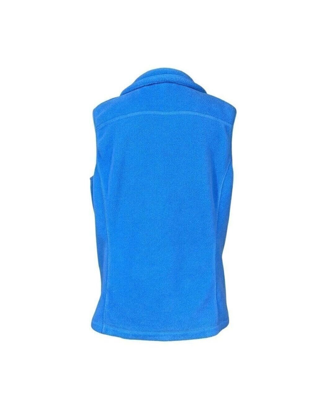 Vineyard Vines Womens Blue Fleece Vest Full Zip Hiking Top Size M - Picture 3 of 11